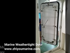 Θαλάσσια Weathertight πόρτα