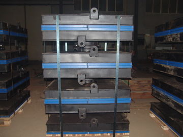 Μπλε HDPE πρότυπο ODM πιάτων διάδοσης μαξιλαριών κιγκλιδωμάτων για τα κιγκλιδώματα τύπων Sc προμηθευτής