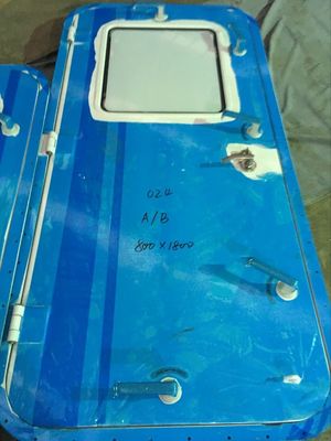 Αδιάβροχη πόρτα θαλάσσης από κράμα αλουμινίου με παράθυρο, πιστοποιημένη από CCS προμηθευτής