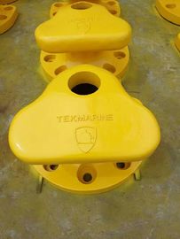 Θαλάσσιο T-Head Bollard για αγκυροβολία αποβάθρας με γαλβανισμένο υλικό βαθμού 8.8 και σχεδιασμό για μέγιστη χωρητικότητα και αντοχή προμηθευτής
