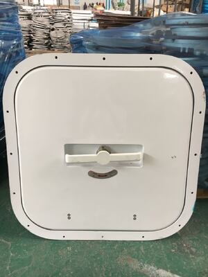 Ενσωματωμένο αλουμίνιο Marine Manhole Cover Type Hatch Cover τετράγωνο ή οβάλ προμηθευτής