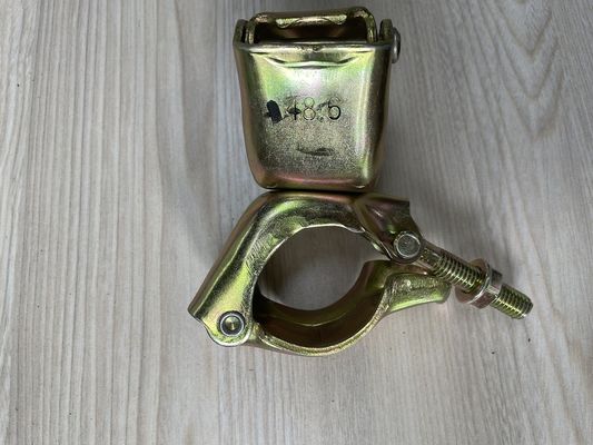 Υλικά σκαλωσιάς και εξαρτήματα 48mm χυτοσιδήρου στροφέας σφιγκτηρών σωλήνων διαμέτρων προμηθευτής
