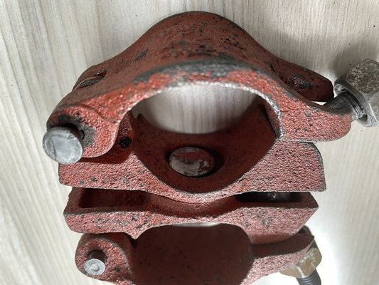 Υλικά σκαλωσιάς και εξαρτήματα 48mm χυτοσιδήρου στροφέας σφιγκτηρών σωλήνων διαμέτρων προμηθευτής