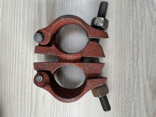 Υλικά σκαλωσιάς και εξαρτήματα 48mm χυτοσιδήρου στροφέας σφιγκτηρών σωλήνων διαμέτρων προμηθευτής