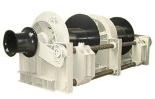 Ηλεκτρικός εργάτης άγκυρας Εξοπλισμός καταστρώματος πλοίων με διπλό τύμπανο μηχανισμού πρόσδεσης σχεδιασμένος για χειρισμό φορτίων που κυμαίνονται από 30KN έως 400KN προμηθευτής